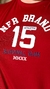 CAMISETA MASCULINA NFR VERMELHA BORDADA - comprar online