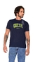 CAMISETA MASCULINA NFR AZUL MARINHO BORDADA
