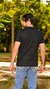 CAMISETA MASCULINA NFR PRETA BORDADA AUTO RELEVO CMS540 - NFR The Brand