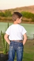 CAMISETA INFANTIL NFR BRANCA BORDADA - NFR The Brand