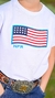 CAMISETA INFANTIL NFR BRANCA BORDADA - comprar online