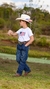 CAMISETA INFANTIL NFR BRANCA BORDADA na internet
