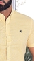 CAMISA NFR - AMARELO XADREZ SLIM CAMISA MANGA CURTA CLASSIC - comprar online
