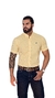 CAMISA NFR - AMARELO XADREZ SLIM CAMISA MANGA CURTA CLASSIC