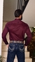 CAMISA NFR - MARSALA SLIM MANGA LONGA ACETINADO - NFR The Brand