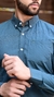 CAMISA MASCULINA NFR VERDE PETRÓLEO - MANGA LONGA PREMIUM - comprar online