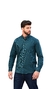 CAMISA MASCULINA NFR VERDE PETRÓLEO - MANGA LONGA PREMIUM