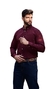 CAMISA MASCULINA NFR MARSALA- MANGA LONGA PREMIUM