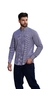 CAMISA MASCULINA NFR AZUL MARINHO XADREZ- MANGA LONGA PREMIUM