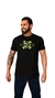 CAMISETA MASCULINA NFR-PRETA BORDADA