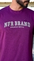 CAMISETA MASCULINA NFR ROXA BORDADA - comprar online