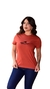 CAMISETA FEMININA NFR TERRA COTA BORDADA