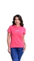 CAMISETA FEMININA NFR- ROSA BORDADA