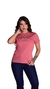 CAMISETA MASCULINA NFR ROSA BORDADA