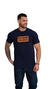 CAMISETA MASCULINA NFR AZUL MARINHO BORDADA