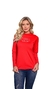 CAMISETA FEMININA NFR UV - VERMELHA FATOR 60
