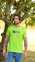 CAMISETA MASCULINA NFR VERDE BORDADA - comprar online