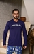 CAMISETA MASCULINA NFR UV - AZUL MARINHO FATOR 60 na internet
