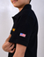 POLO INFANTIL NFR MASCULINA PRETA BORDADA - comprar online