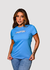 CAMISETA FEMININA NFR AZUL CLARO BORDADA - comprar online