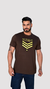 CAMISETA MASCULINA NFR- MARROM BORDADA - comprar online