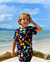 Camiseta CUTOUTS Preta LOK - Lok Prints - Loja de Camisetas para Filhos Online