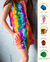 Shorts Listras Sorvetes LOK - comprar online