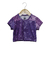 Cropped Infantil Bandana Roxo