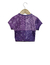 Cropped Infantil Bandana Roxo - comprar online