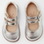 Mini Sapatinho Boneca Cloe Prata - comprar online