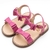 Mini Sandália Olívia Hot Pink