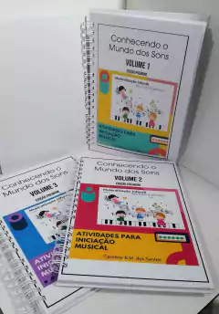 TRILOGIA - Conhecendo o Mundo dos Sons - versão Livro Físico - NELM - Loja Virtual