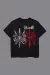 Camiseta Oversized Factoria Blood Sweat and Tears