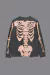 Camiseta esqueleto tiedye factoria