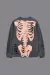 Camiseta esqueleto tiedye factoria