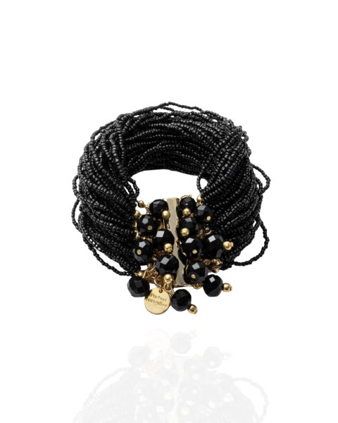 Bracelete Miçangas & Ônix - comprar online