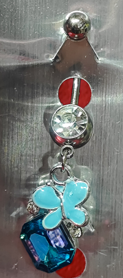 Piercing Ombligo Con Dije
