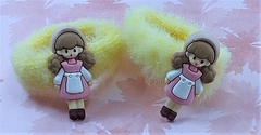 Par de Dona para Cabello Kawaii