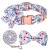 Set collar, Traílla Moño y flor Talla S