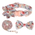 Set collar, Traílla Moño y flor Talla S en internet