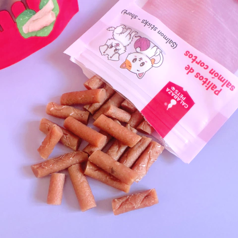 Snacks palitos de salmon cortos 50g