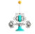Juguete Rotario Robocat con chupa