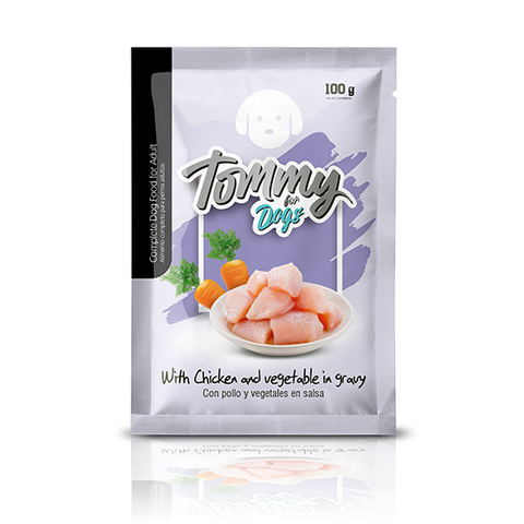 Comida húmeda Tommy For Dogs With Chicken and Vegetables