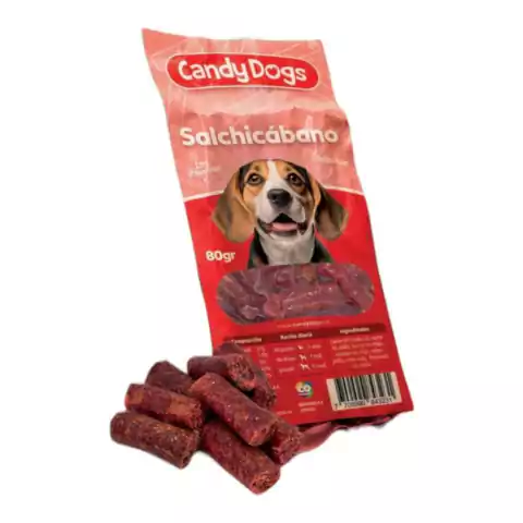 Snacks salchicabano 80gr Candy dogs