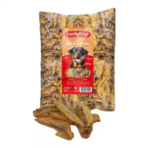 Snacks alitas de pollo 70gr Candy dogs