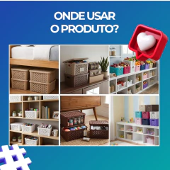 Kit Cozinha Completo com Caixa Organizadora + 11 Utensílios Domésticos na internet