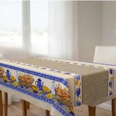 Rolo Toalha de Mesa PVC Térmica Prime Silk Acetinada Fosca Café da Manhã 20X1,37M - comprar online