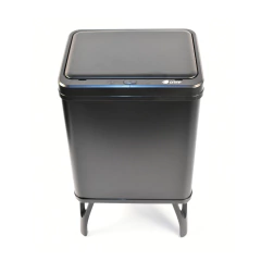Lixeira Inteligente Sensor Automático Prime Preta 30L - Utilita Mais - Sua loja de utilidades para facilitar o seu dia a dia