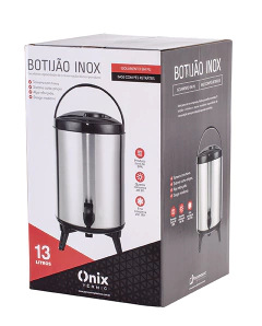 Botijão de inox 13 litros UTMAIS1259 na internet
