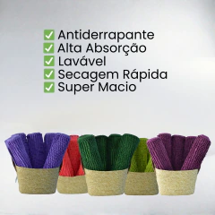 Tapete Antiderrapante Chenille Bolinha Pipoca Pop Corn Coral 60x40cm